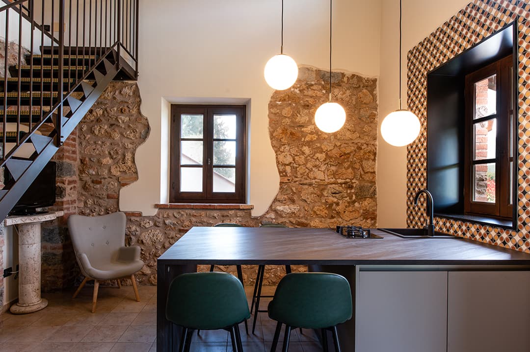 suite agriturismo toscana moderno rustico